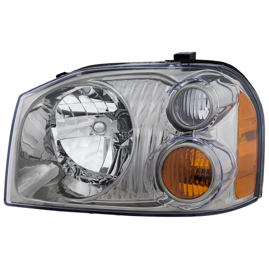 FRONTIER 01-04 HEAD LAMP LH, Assembly, Halogen, SC/SE/SVE Models