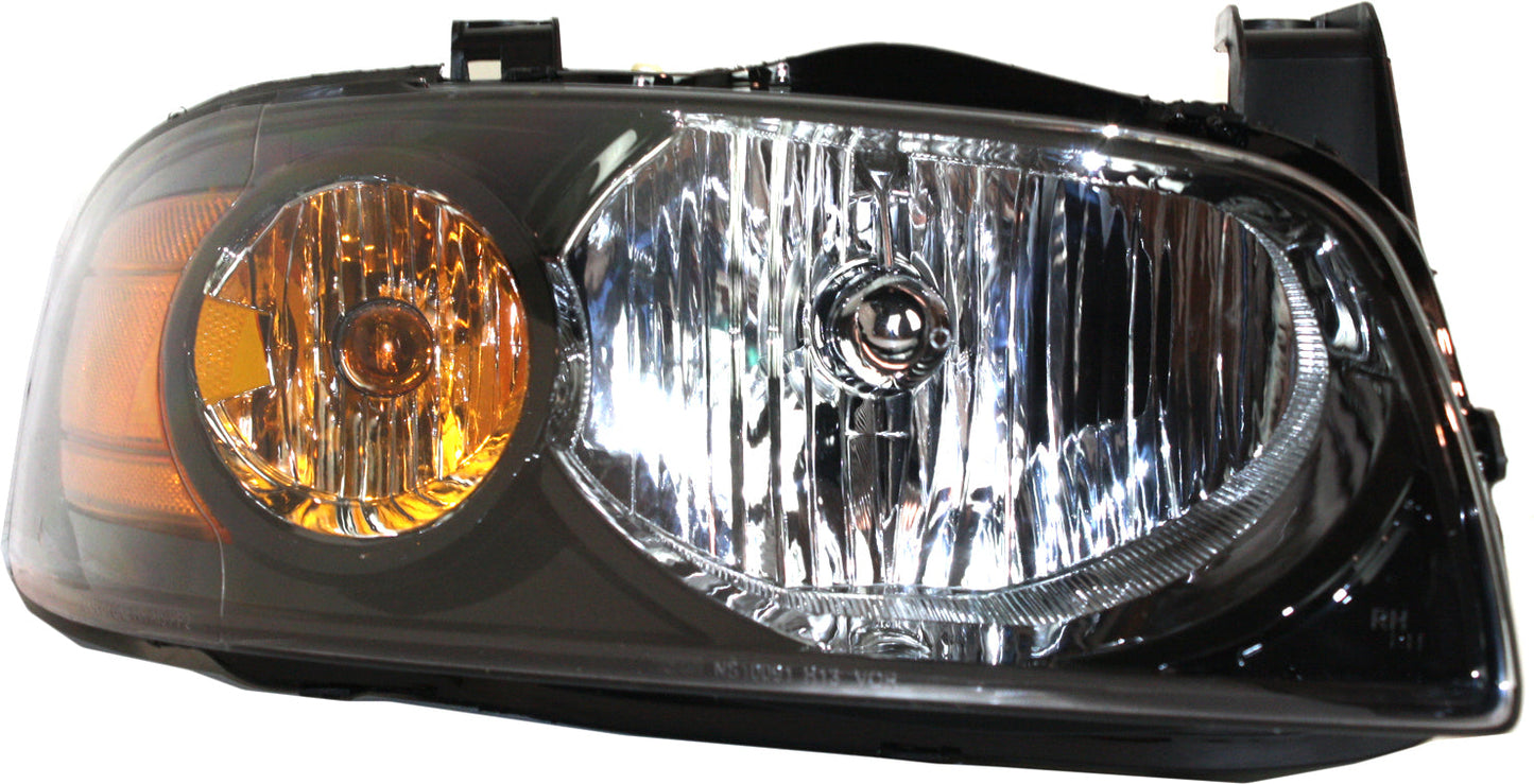 SENTRA 04-06 HEAD LAMP RH, Assembly, Halogen, Black Interior, SE-R/SE-R Spec V Models