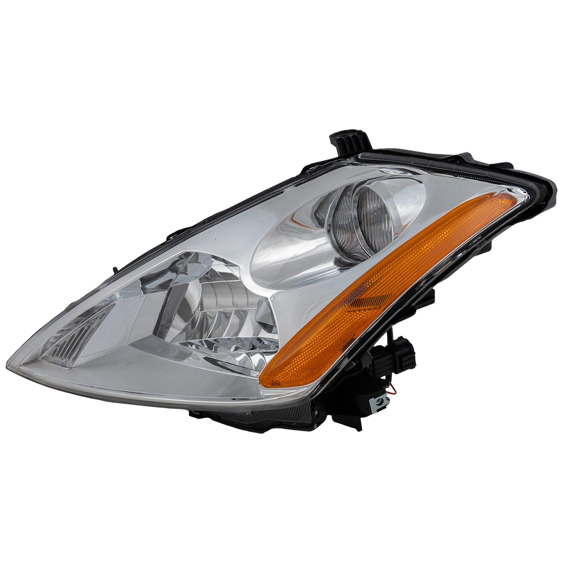 MURANO 03-07 HEAD LAMP LH, Assembly, Halogen, Chrome Interior