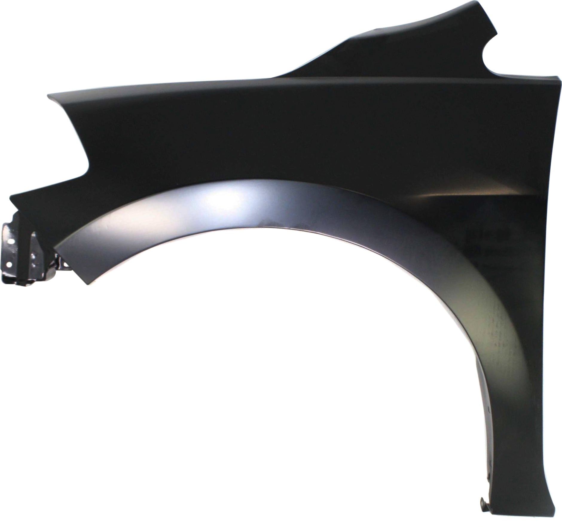 VERSA 07-12 FRONT FENDER LH, Primed, Hatchback/(Sedan 07-11, Steel, w/o Signal Light Hole)