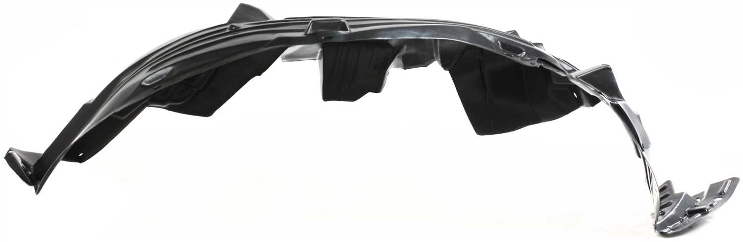 TITAN 04-15 FRONT FENDER LINER RH, Plastic, Vacuum Form, S/XE Models