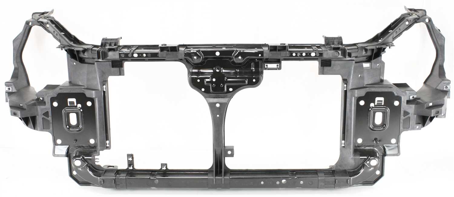 MAXIMA 04-06 RADIATOR SUPPORT, Black, Plastic with Steel