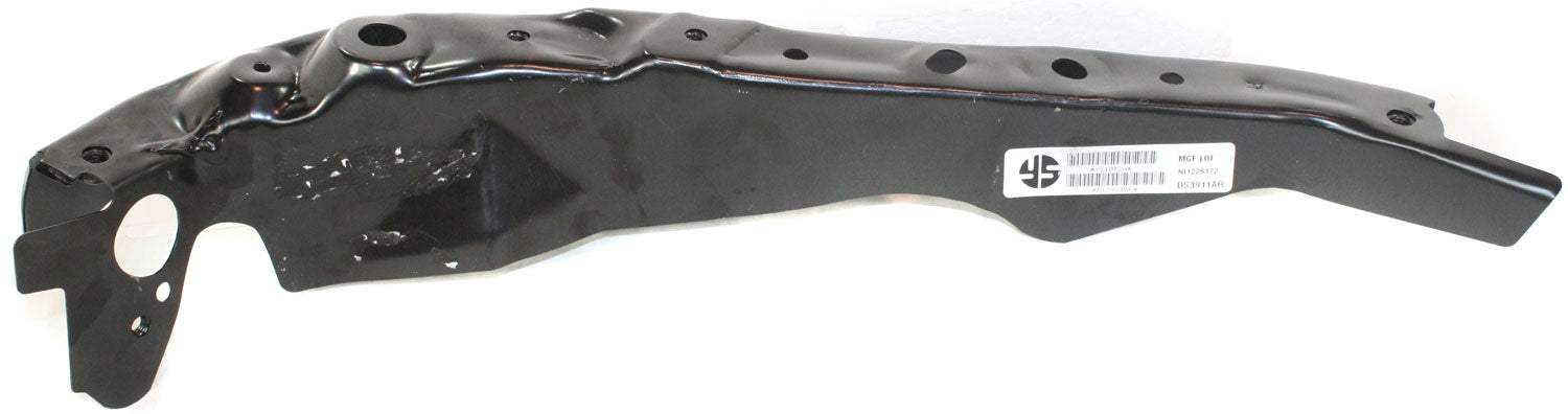 ALTIMA 07-09/MAXIMA 09-14 RADIATOR SUPPORT RH, Black, Steel, Coupe/Sedan