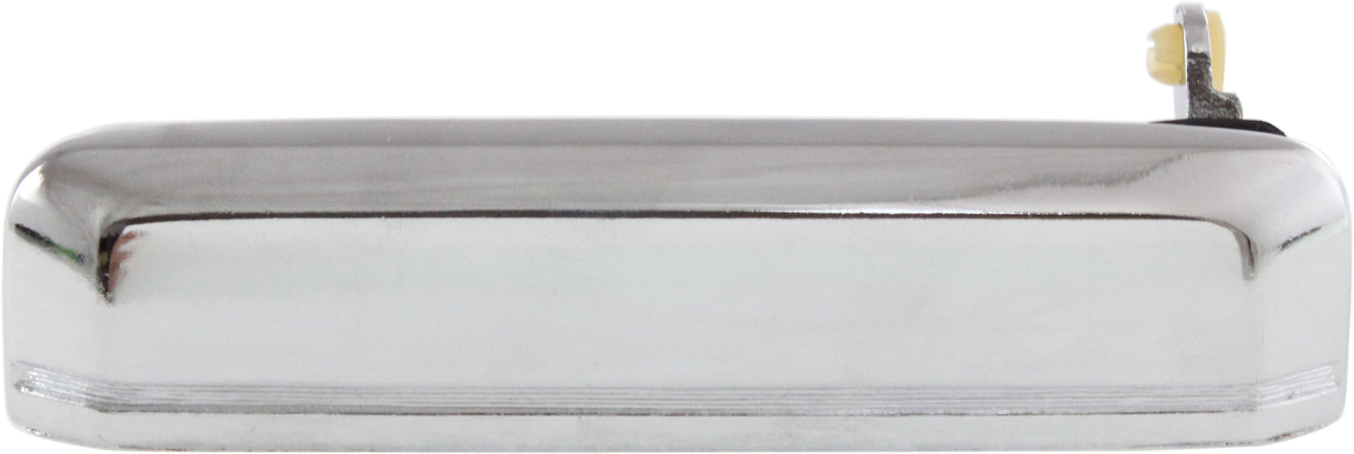 NISSAN PICKUP 86-97 FRONT EXTERIOR DOOR HANDLE LH, Chrome, w/o Keyhole, Plastic