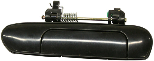 ALTIMA 98-01 FRONT EXTERIOR DOOR HANDLE LH, Smooth Black, w/o Keyhole (=REAR)