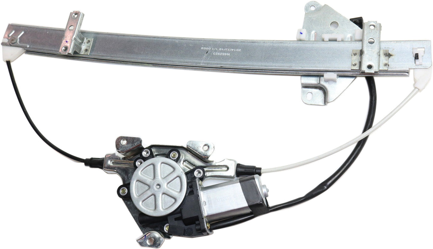 NISSAN PICKUP 86-97 FRONT WINDOW REGULATOR RH, Power, w/ Motor