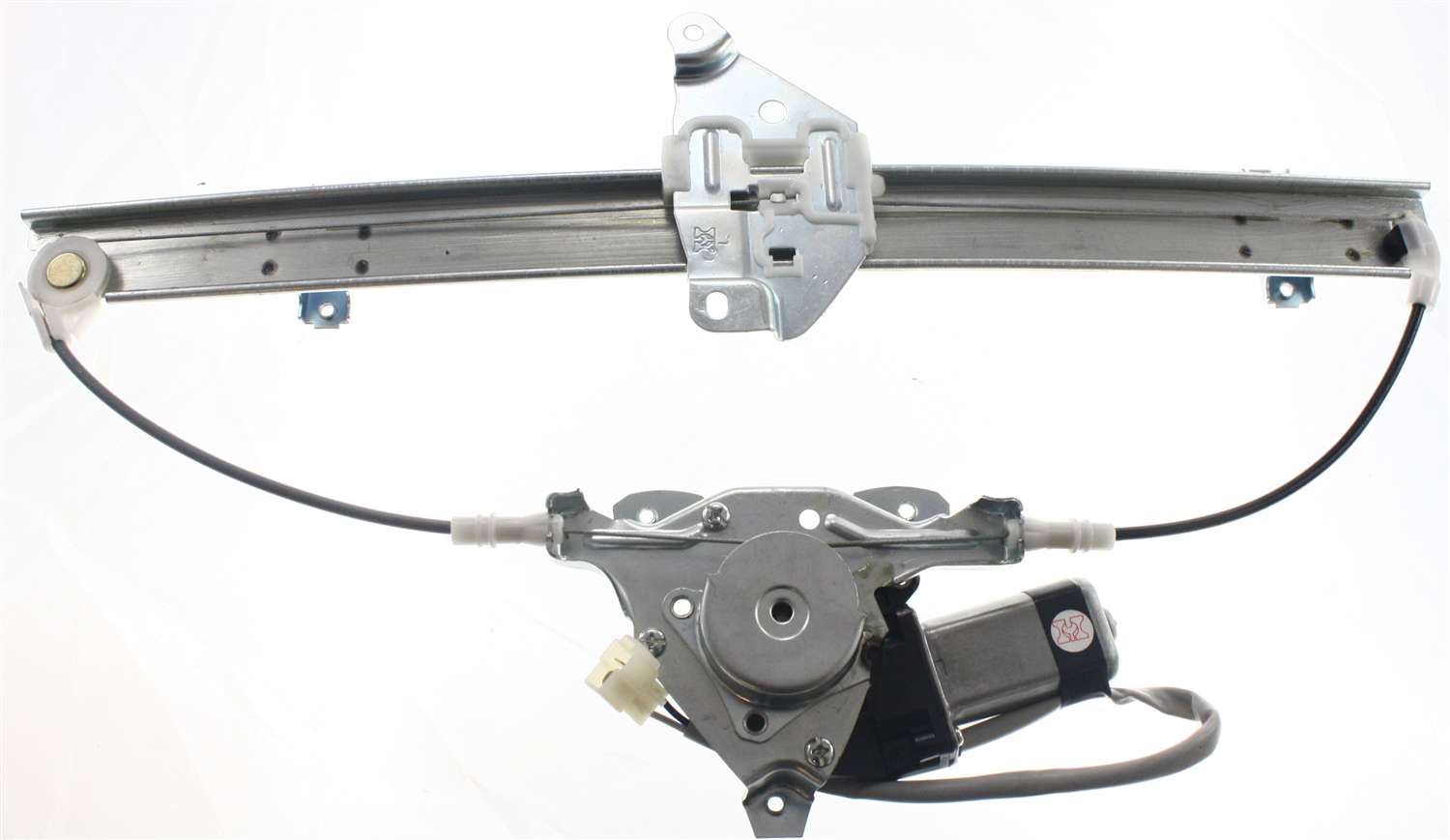 NISSAN PICKUP 86-97 FRONT WINDOW REGULATOR LH, Power, w/ Motor