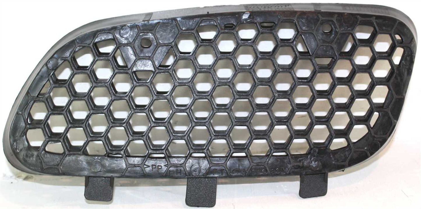 GRAND PRIX 00-01 GRILLE RH, Textured Black Shell and Insert