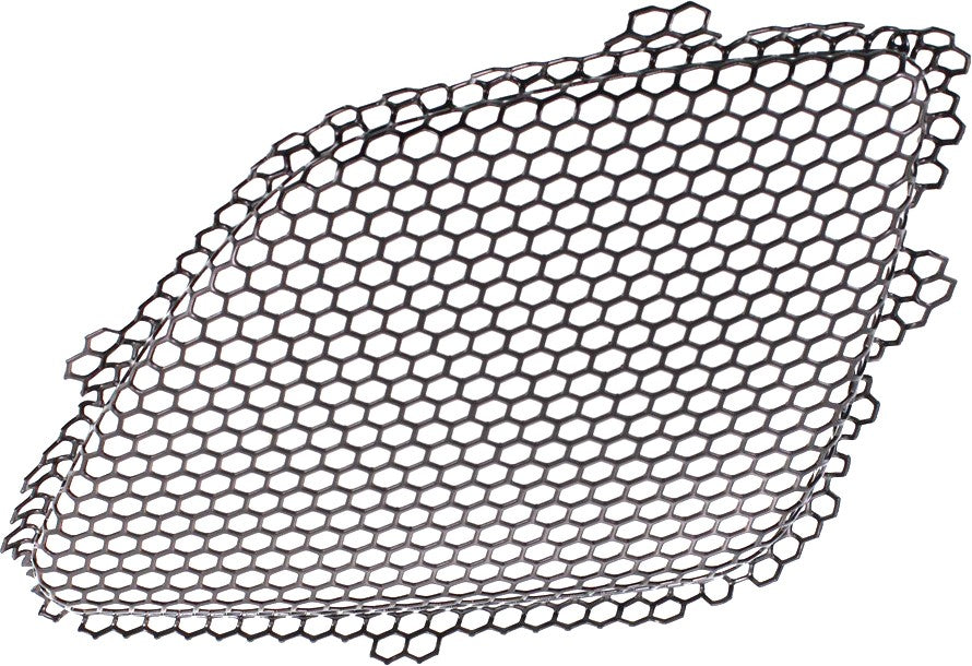 G6 05-09 GRILLE INSERT LH, Upper, Inner, Plastic, Paint to Match, Iron-Coated Black