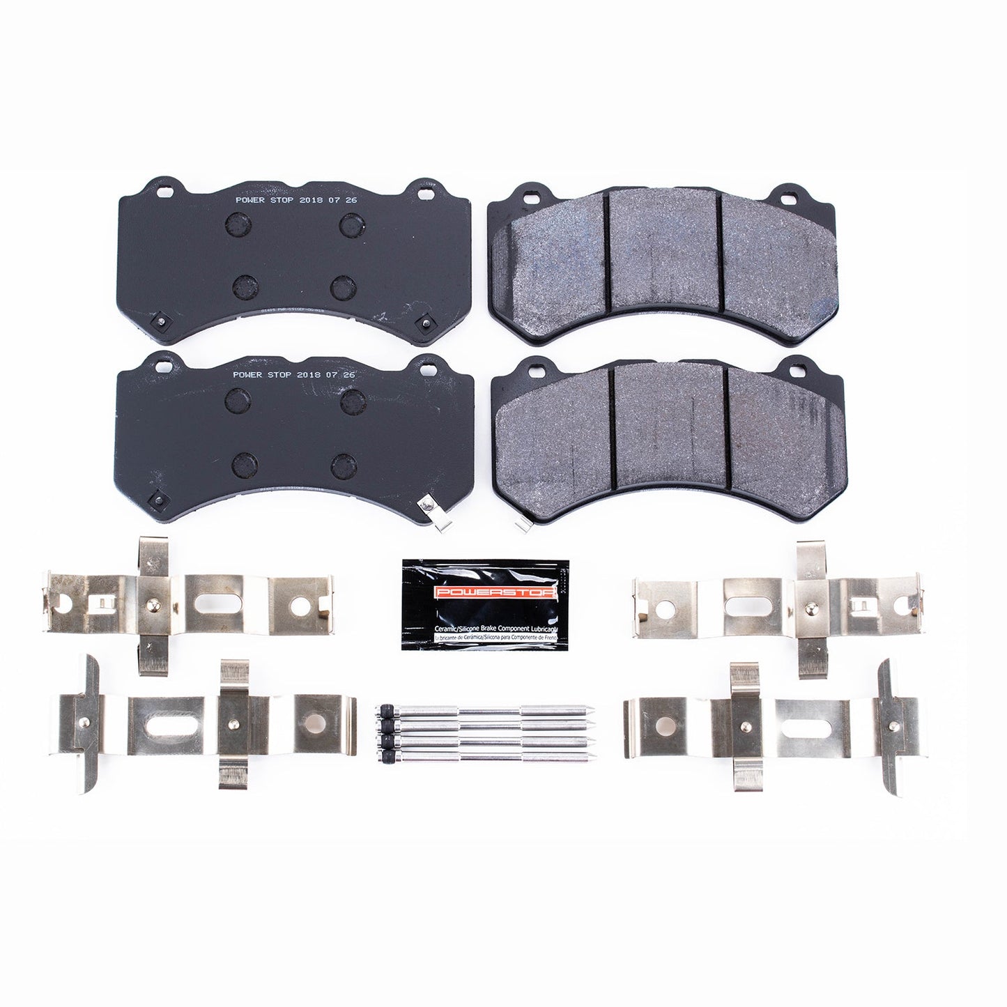 POWER STOP TRACK DAY PAD;Front