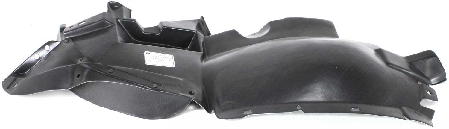 GRAND AM 99-05 FRONT FENDER LINER LH, Front Section, SE Model