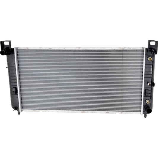SILVERADO 05-13 RADIATOR, 1-Row Core, Aluminum Core, w/o Engine Oil Cooler, w/ Rear A/C Models