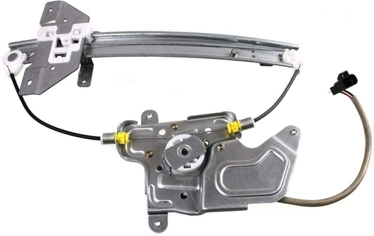 GRAND AM 99-05 REAR WINDOW REGULATOR LH, Power, w/ Motor, Sedan