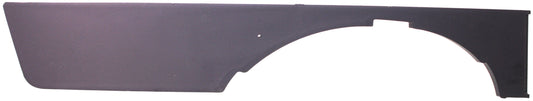 A4/S4 05-09 FRONT FOG LAMP MOLDING RH, Upper, Black