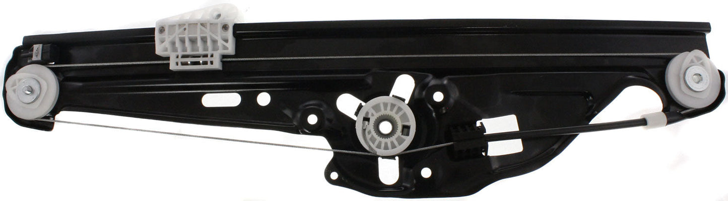 5-SERIES 04-10 REAR WINDOW REGULATOR RH, Power, w/o Motor