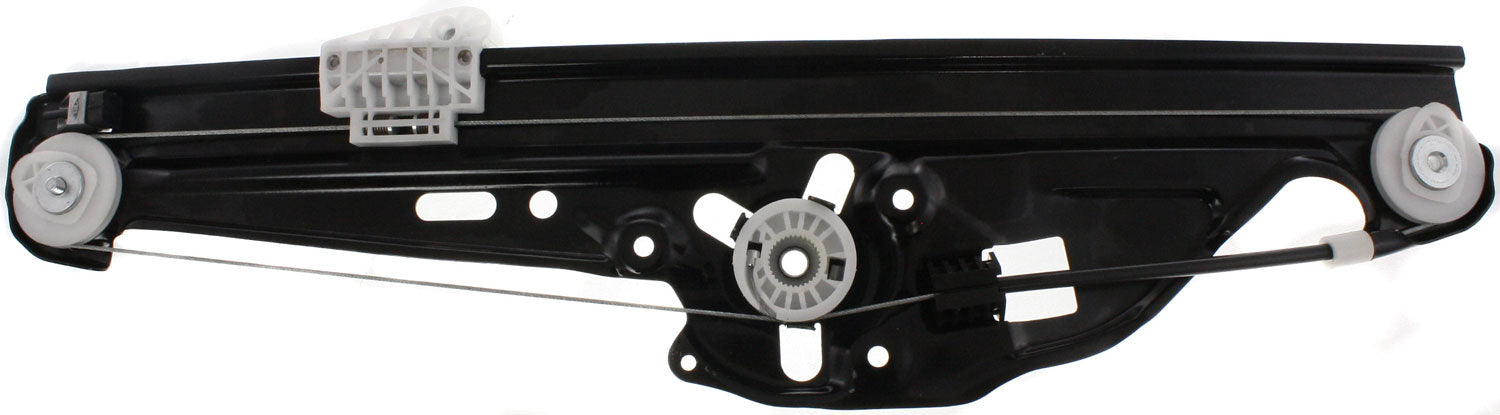 5-SERIES 04-10 REAR WINDOW REGULATOR RH, Power, w/o Motor