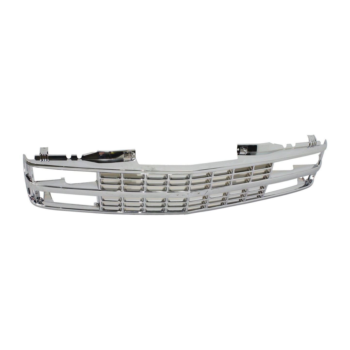 CHEVY C/K SERIES 88-93 GRILLE, Chrome Shell and Insert, w/ Quad or Composite Headlights