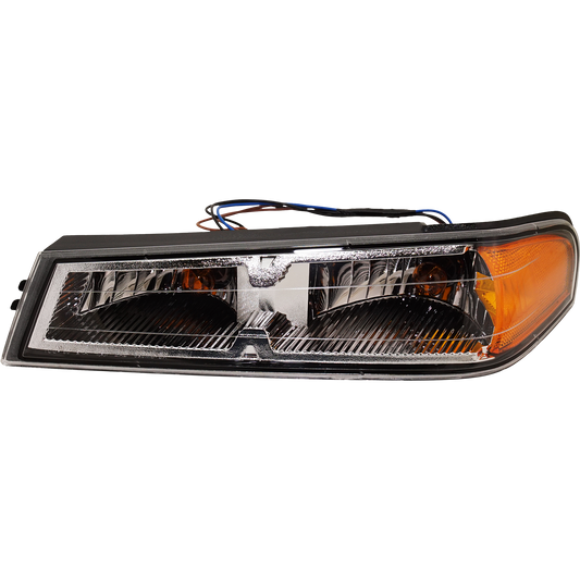 COLORADO 05-07 CORNER LAMP LH, Assembly, Park/Signal Lamp, Chrome Interior, Xtreme Model