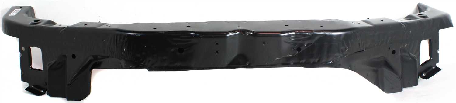 COBALT 05-10 RADIATOR SUPPORT UPPER, Tie Bar, Black, Steel, With brackets
