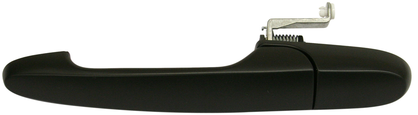 IMPALA 06-13/LACROSSE 05-09 REAR EXTERIOR DOOR HANDLE LH, Smooth Black, Plastic