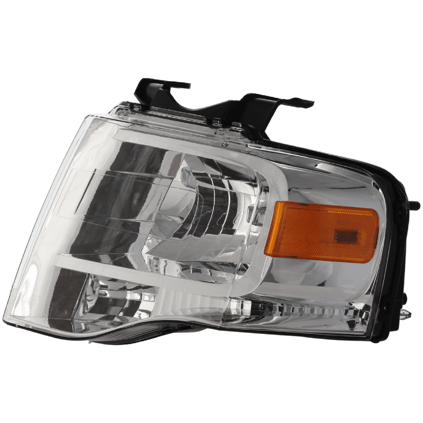 EXPEDITION 07-14 HEAD LAMP LH, Assembly, Halogen, w/o Black-Out (Chrome Interior)