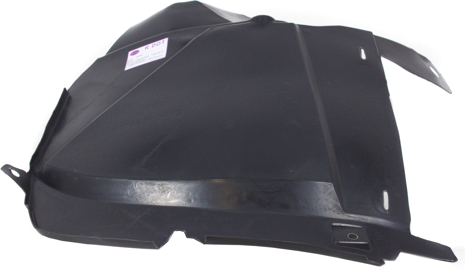 EXPLORER 06-10 FRONT FENDER LINER LH, Front Section
