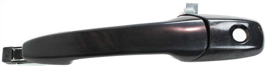 MUSTANG 05-14 FRONT EXTERIOR DOOR HANDLE LH, Primed Black, w/ Keyhole