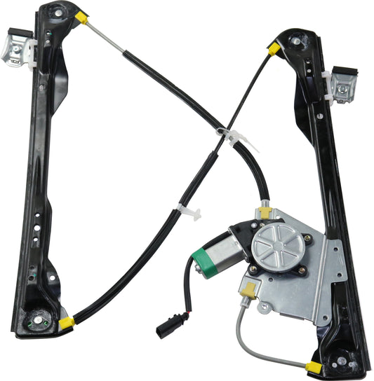 FOCUS 00-07 FRONT WINDOW REGULATOR LH, Power, w/ Motor, 4-Door/5-Door