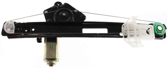 FOCUS 00-07 REAR WINDOW REGULATOR LH, Power, w/ Motor, 4-Door/5-Door