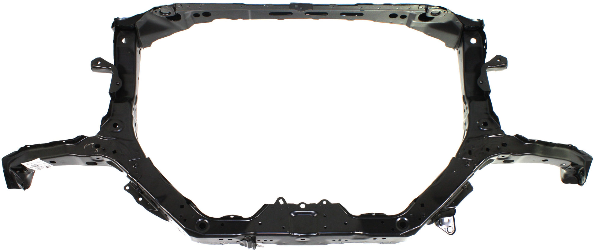 CR-V 07-09 RADIATOR SUPPORT, Assembly, Black, Steel