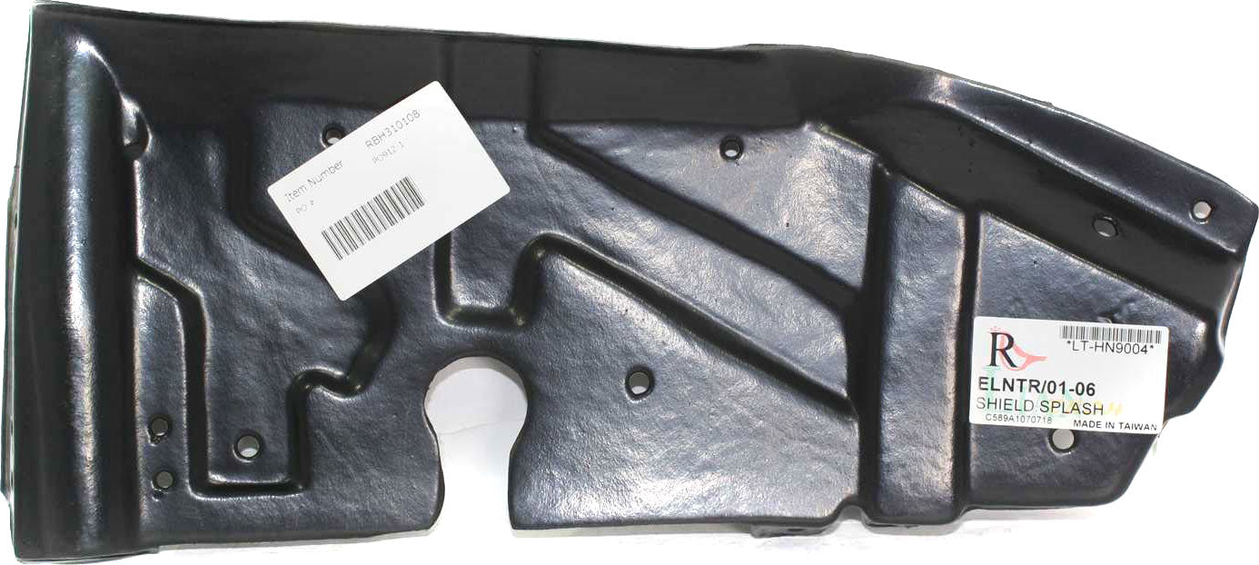 ELANTRA 01-06/TIBURON 03-08 ENGINE SPLASH SHIELD, Under Cover, RH