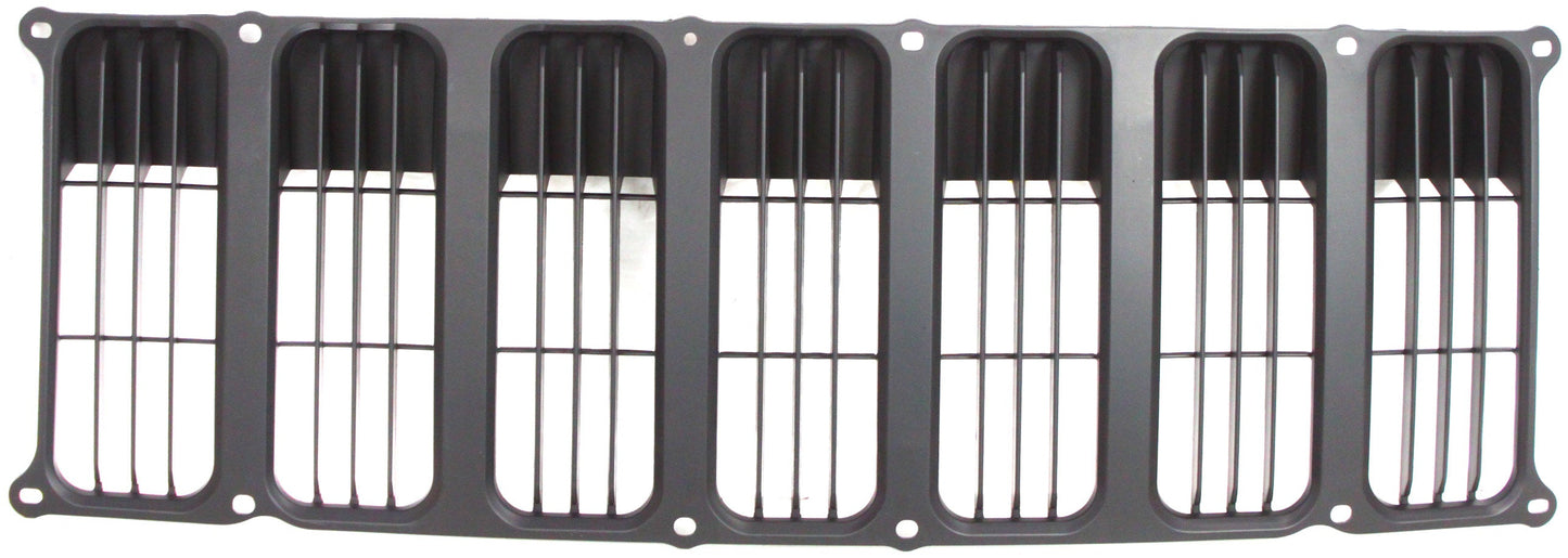 PATRIOT 07-10 GRILLE INSERT, Gray, Plastic - CAPA
