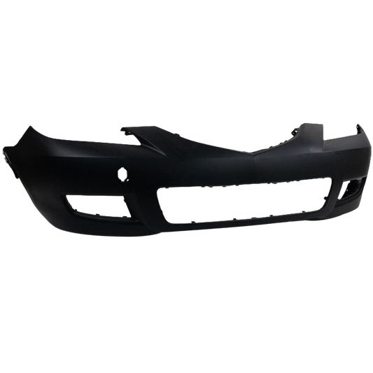 MAZDA 3 07-09 FRONT BUMPER COVER, Primed, Standard Type, Sedan