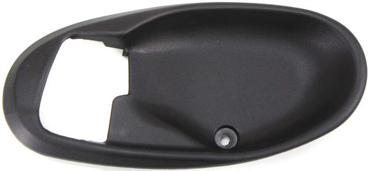 ECLIPSE 95-99 FRONT DOOR HANDLE CASE LH, Interior, Bezel, Black