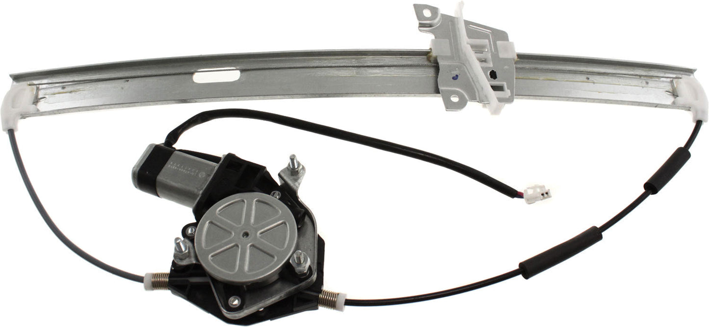 MPV 00-06 FRONT WINDOW REGULATOR LH, Power, w/ Motor