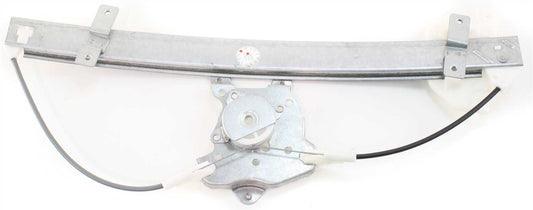 MIRAGE 97-01 FRONT WINDOW REGULATOR LH, Power, w/o Motor, Sedan