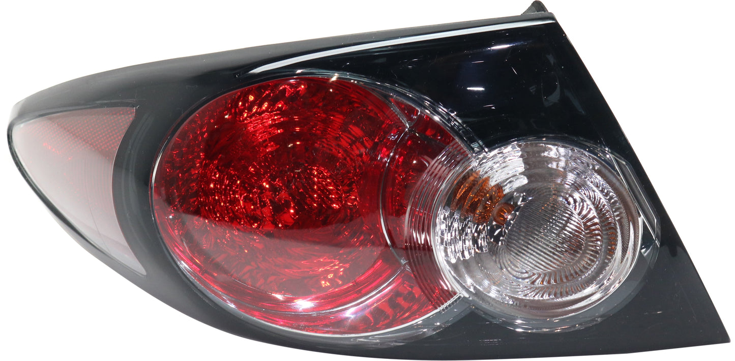 MAZDA 6 06-08 TAIL LAMP LH, Outer, Assembly, Sport Type, w/o Turbo, Factory Installed, Hatchback/Sedan