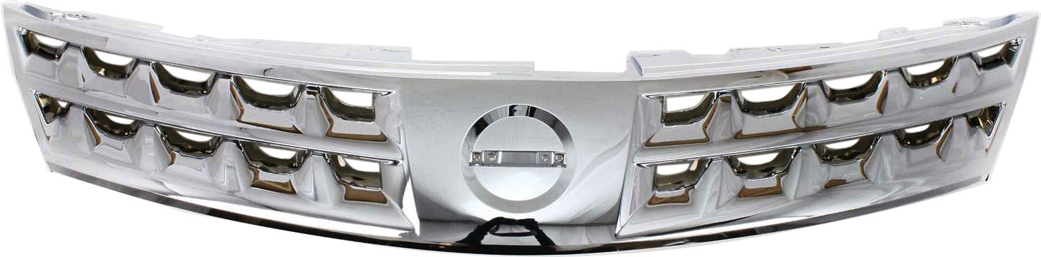 MURANO 06-07 GRILLE, Plastic, Bright Chrome Shell and Insert