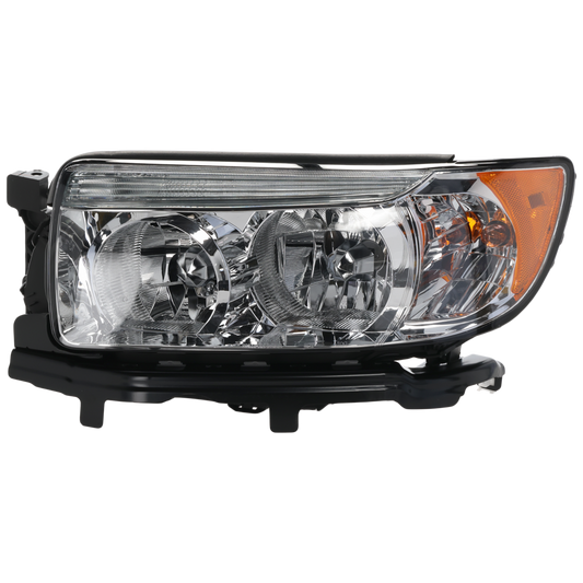 FORESTER 06-08 HEAD LAMP LH, Assembly, Halogen, w/o Sport Package