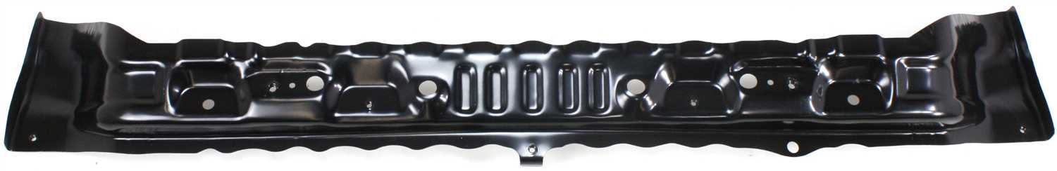 LEGACY 05-09 RADIATOR SUPPORT LOWER, Outer Tie Bar, Assembly, Black, Steel