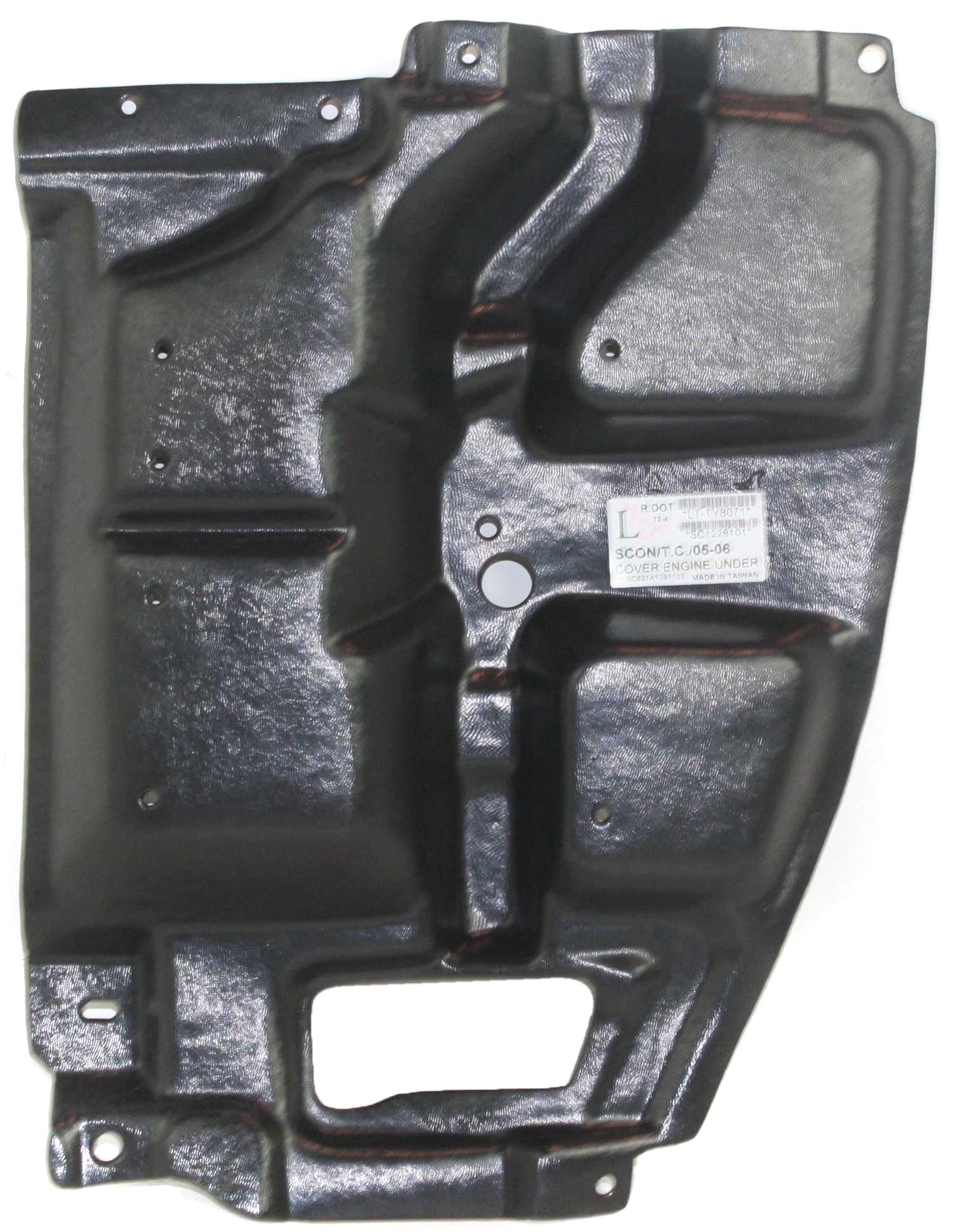 TC 05-10 ENGINE SPLASH SHIELD, Under Cover, LH
