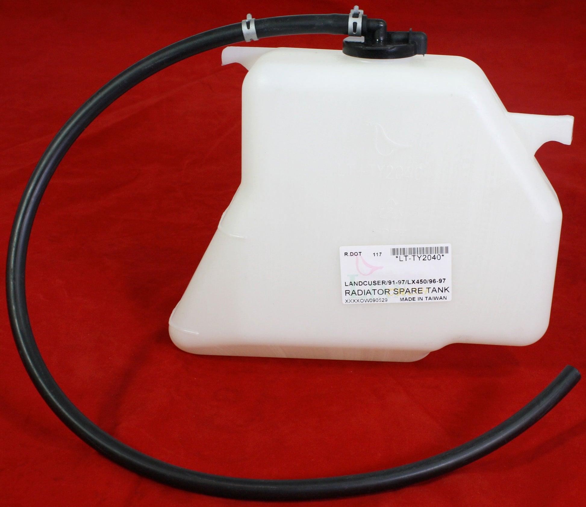 LAND CRUISER 93-97 COOLANT RESERVOIR, w/(Cap and Hose)