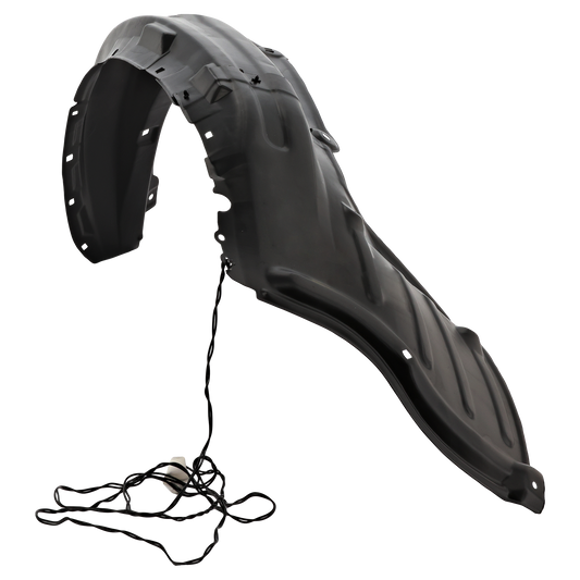 TUNDRA 07-13/SEQUOIA 08-22 FRONT FENDER LINER RH, Rear Section, Plastic, Vacuum Form, (10-22, w/o Cold Climate Spec)