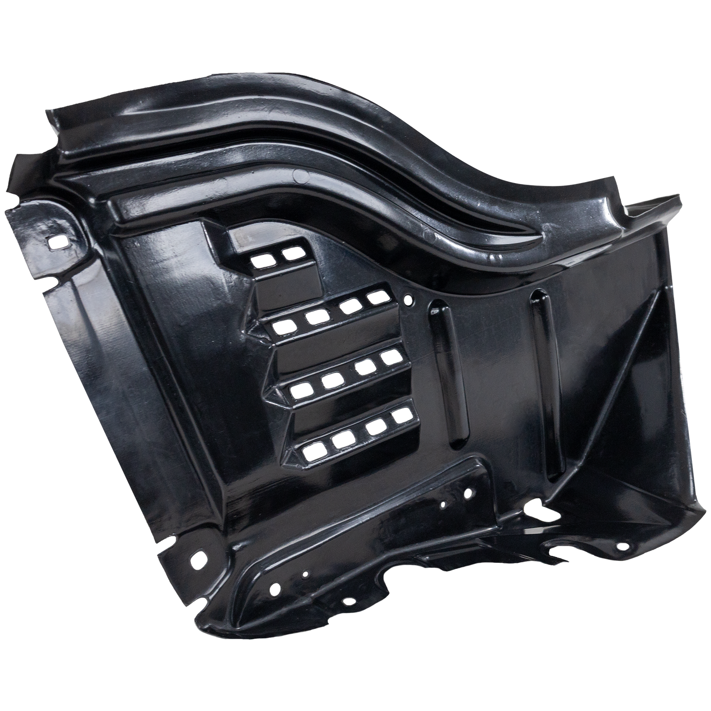 TUNDRA 07-13 FRONT FENDER LINER RH, Front Section, Plastic, Vacuum Form, w/ Steel Bumper Type