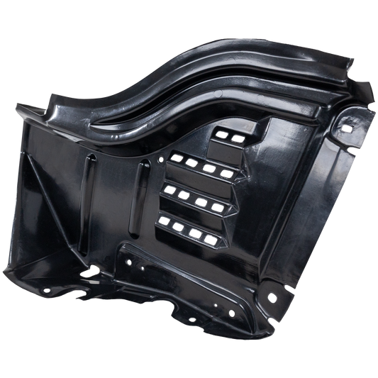 TUNDRA 07-13 FRONT FENDER LINER LH, Front Section, Plastic, Vacuum Form, w/ Steel Bumper Type