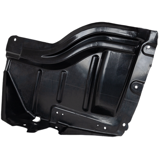 TUNDRA 07-13 FRONT FENDER LINER LH, Front Section, Plastic, Vacuum Form, w/Plastic Bumper Type