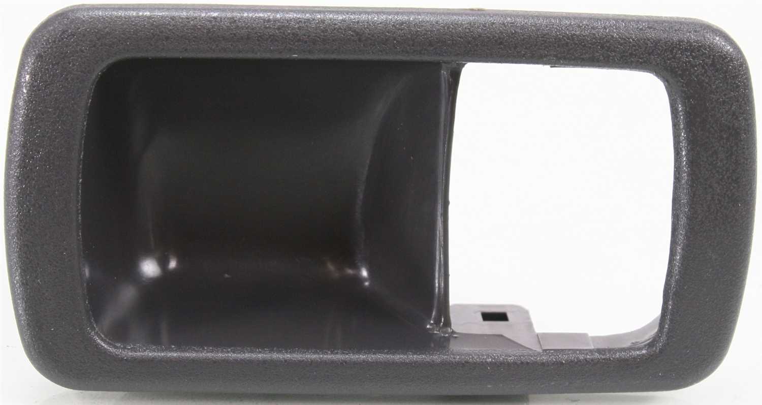 CAMRY 92-96 FRONT DOOR HANDLE RH (=REAR), Inside, Bezel, Gray