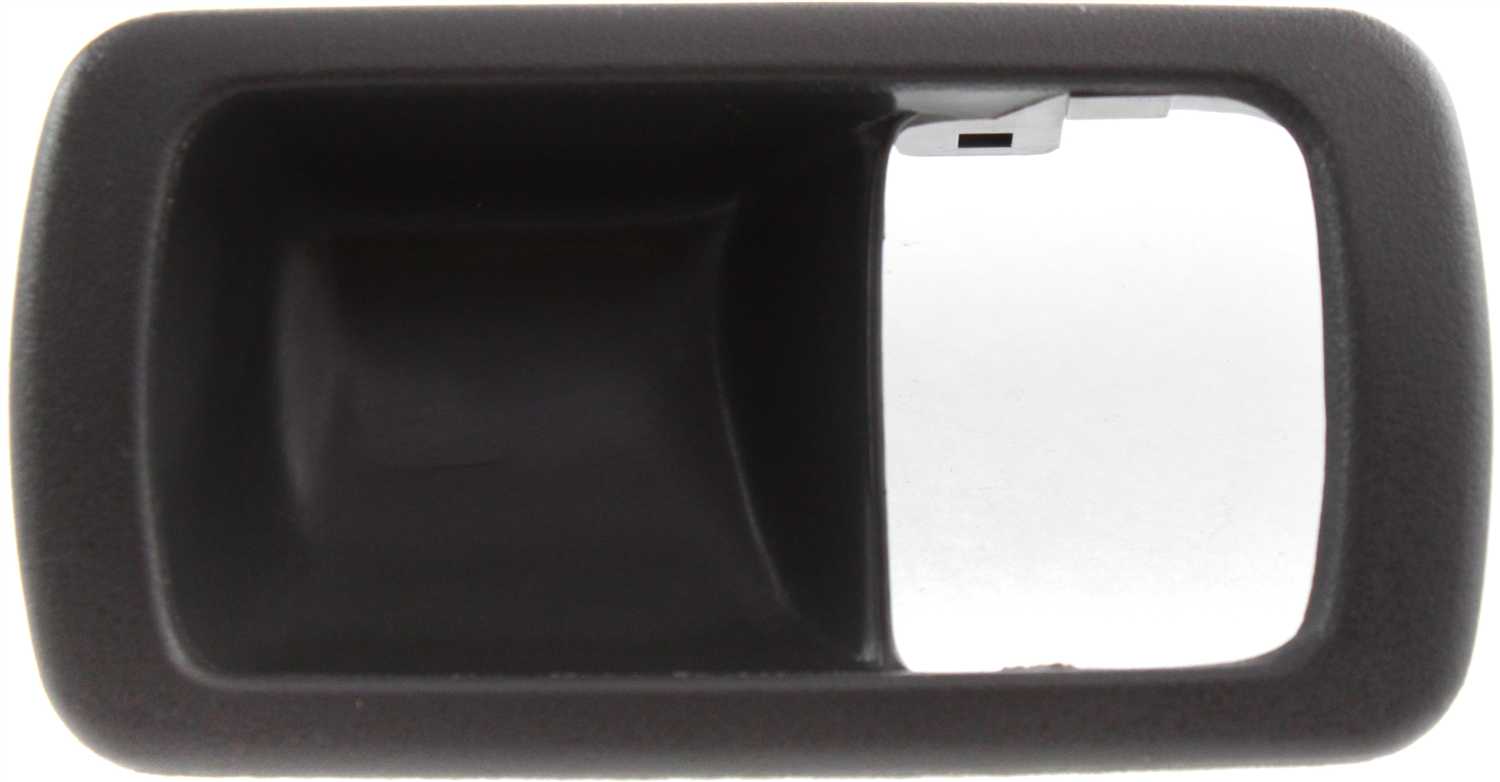 CAMRY 92-96 FRONT DOOR HANDLE LH (=REAR), Inside, Bezel, Gray