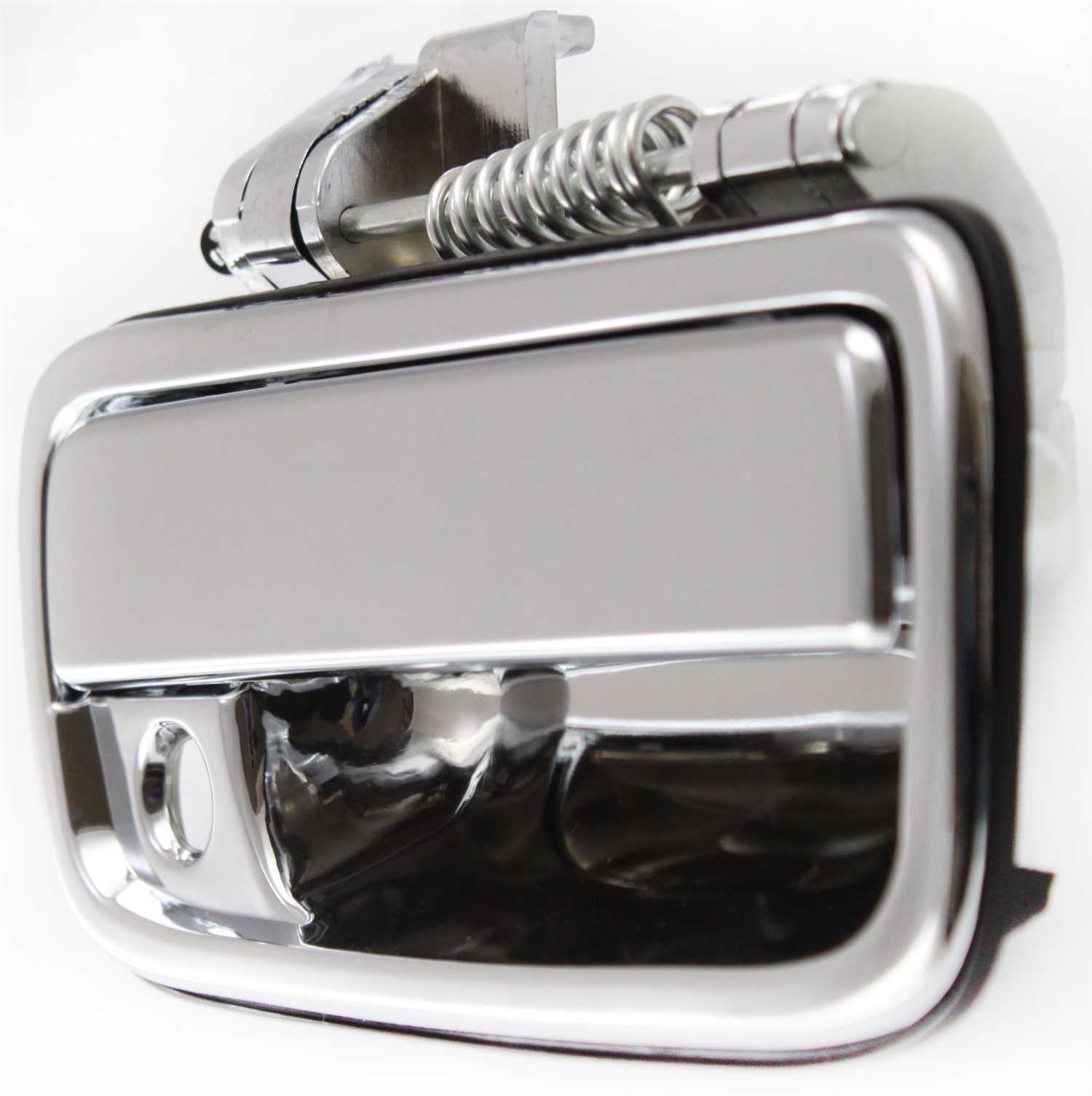 TACOMA 95-04 FRONT EXTERIOR DOOR HANDLE RH, All Chrome, w/ Keyhole