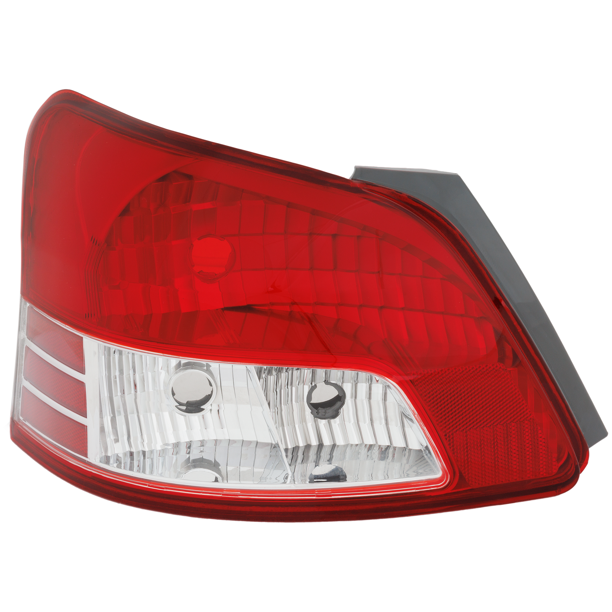 YARIS 07-12 TAIL LAMP RH, Lens and Housing, Base Model, w/o Sport Package, Sedan